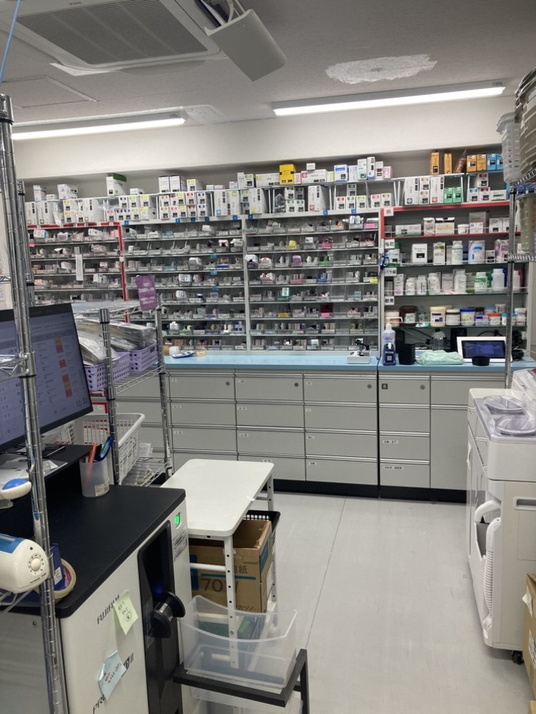 ほうもん薬局 台東店の調剤室
